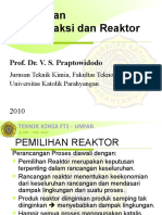 2 Pemilihan Reaktor