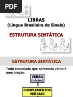 Aula 4 Libras Estrutura Sintática