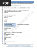 Dgca Ame Module 10 Session Feb 2017 Question Papers