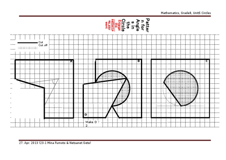 Angles in The Circle (Pattern For Angles in The Circle) 20140501 (AAEB ...