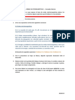 Tarea #4 - Ondas Electromagnéticas I (Conceptos Básicos)