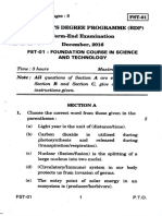 Time: 3 Hours Maximum Marks: 100 Questions of Section Are in Section and Section Give Answers As Per Instructions Given