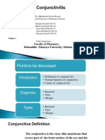 Clinical pharmacy presentation on conjunctivitis