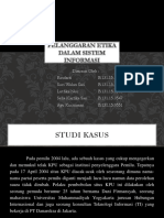 Pelanggaran Etika Dalam Sistem Informasi (Ketua Suci Wulan)