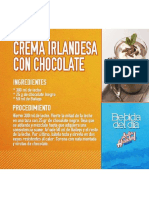 Crema Irlandesa Con Chocolate