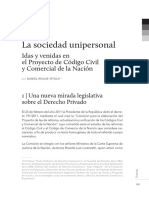 Sociedad Unipersonal - Vitolo PDF