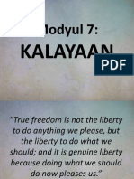 Module 7 Kalayaan