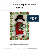 Muñeco de Nieve Country - Cuenta Regresiva Para Navidad