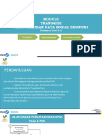 Module Transaksi Pemutakhiran (PDSE)