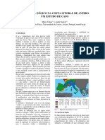Potencial Eólico Na Costa Litoral de Aveiro Um Estudo de Caso