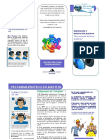 Triptico - Conservacion de La Audicion