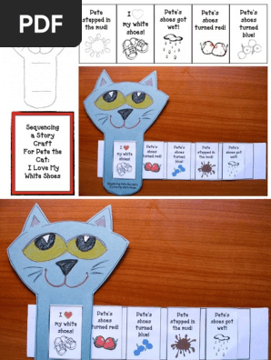 pete the cat story slider for white shoes lk