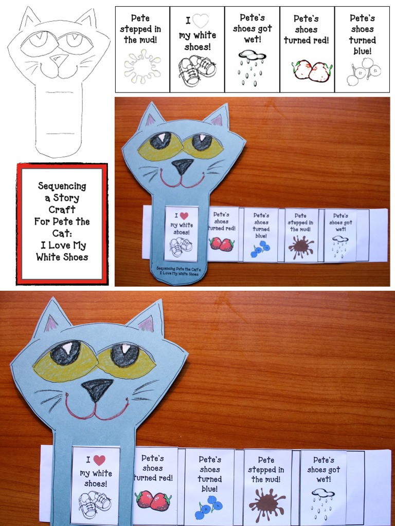 Pete The Cat Story Slider For White Shoes LK | PDF