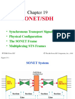 SONET/SDH Chapter Explains Transport Signals, Frames