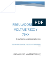 Regulador de Voltaje 78xx y 79xx