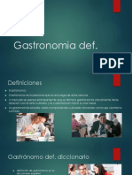 Gastronomia Def