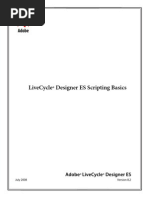 LiveCycle Designer Scripting Basics