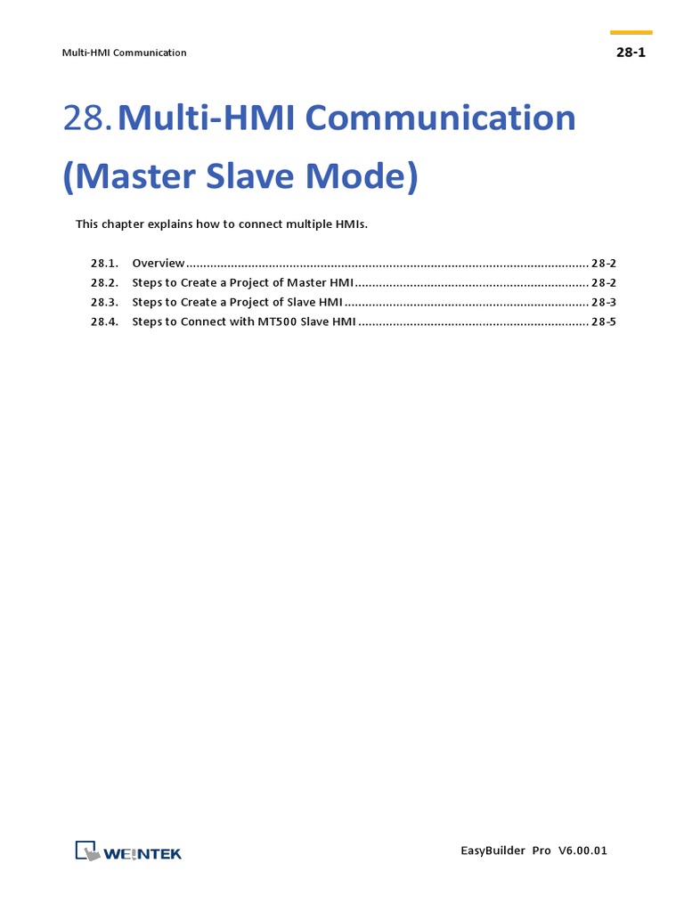 Multi-HMI Communication Setup Guide | PDF | Programmable Logic ...