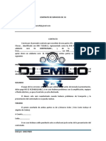 DJ Emilio Contrato
