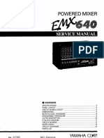 Yamaha EMX640 Service PDF