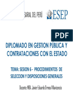 Procedimiento Selección