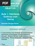 Programação Orientada à Objetos