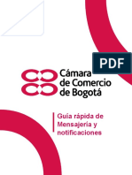 Guia Rapida de Mensajeria Camara de Comercio