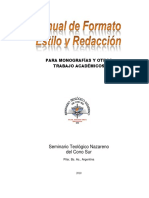 Manual de Formato y Estilo