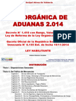 Ley Organica de Aduana