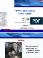 PWHT of Dissimilar: Metal Welds