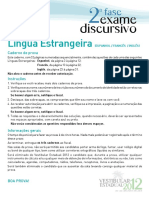 2012 ED Lingua Estrangeira PDF