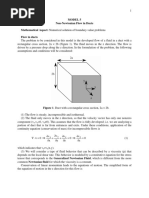 Model 5 Non-Newtonian Flow in Ducts Mathematical Aspect: Numerical Solution of Boundary-Value Problems Flow in Ducts