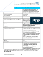 Hyperkalaemia in Adults