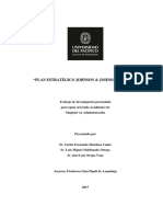 Plan Estrategico Jhonson & Jhonson PDF