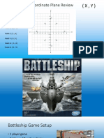 Battleship Coordinate Plane Game