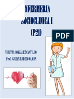 Enfermeria Socioclinica I (P21) : Yulitza Gonzàlez Castillo Prof. Greys Rodelo Olmos
