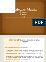 Estrategias Matriz BCG