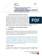 Comentarios Al Informe de Dir Innovacion-MAGAP Sobre El Proyecto BIONA