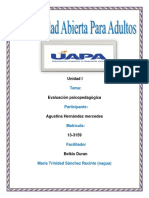 Unidad 1y2 Test Psicopedagogicos