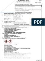 Safety Data Sheet for Ciprofloxacin