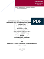 Caracteristicas de La Capacitacion en Gestion Empresarial PDF