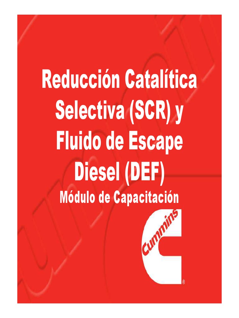 Catalizador Cummis | PDF | Amoníaco | Cummins