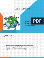 Impacto Tecnológico en La Globalización