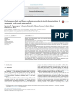 Performance of Pit and Fissure Sealants According To Tooth Characteristics: A Systematic Review and Meta-Analysis