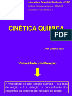 Cinética Química - Velocidade de Reação