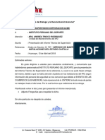 CARTA DE PRESENTACION Informe en El Ipd