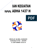 Proposal Idul Adha 1435 H