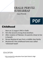 General® Pervez Musharraf: 1943-Present