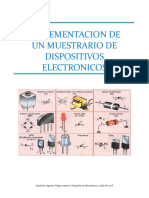 Implementación de un muestario de dispositivos electrónicos