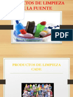 Productos de Limpieza Cade